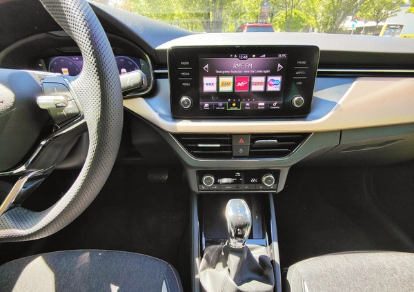 Skoda Scala cena 96900 przebieg: 3000, rok produkcji 2023 z Warszawa małe 211
